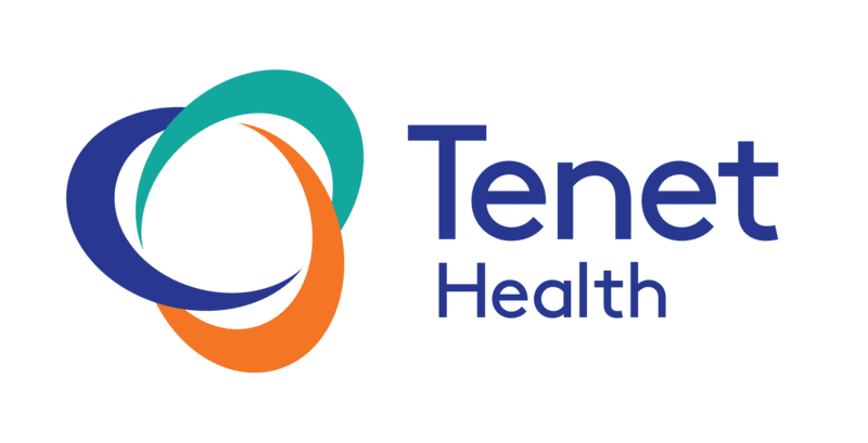 Tenet Health logo - Become A Sponsor